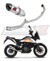 KTM 390 Adventure 2020 - 2021 EXHAUST Full System Muffler Auspuff Sportauspuff Silencer Echappement Silencieux Scarico Scarichi Escape Collector Manifold Wydech Tłumik HP1 DOMINATOR x