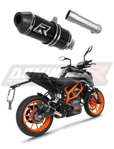 KTM 390 Duke 2021 - 2023 Silenciador Escape HP3 NEGRO + dB killer medium
