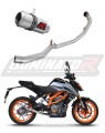 complete exhaust system with muffler DOMINATOR Full System GP fits the motorcycle KTM 390 Duke 2021   2023 5