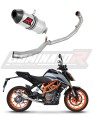 complete exhaust system with muffler DOMINATOR Full System HP3 fits to KTM 390 Duke 2021  2023 5