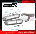 SL 750 Shiver Exhaust Aprilia Muffler Auspuff Sportauspuff Silencer Echappement Silencieux Scarico Scarichi Escape Carbon Tip HP1 2007 - 2016 Dominator 2