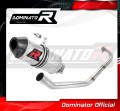 YZF R125 EXHAUST FULL SYSTEM Yamaha Muffler Auspuff Sportauspuff Silencer Echappement Silencieux Scarico Scarichi Escape Wydech Tłumik Carbon Tip HP3 2014 -  DOMINATOR 1