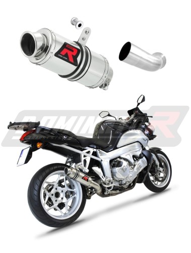 escape silenciador DOMINATOR GP1 compatible con la motocicleta BMW K1200R 2005  2009 6