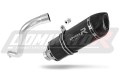 escape silenciador DOMINATOR HP1 negro compatible con la motocicleta BMW F650ST  2