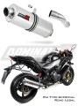 exhaust muffler DOMINATOR homologated road legal oval fits the motorcycle CBR 600 F 2011   2015 4