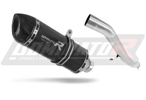 Kawasaki GTR 1400 2007 - 2009 Silenciador Escape HP1 NEGRO + dB killer medium