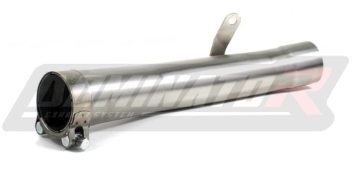 decat silenciador central DOMINATOR Mid Pipe compatible con la motocicleta ZX6R ZX636 2009  2024 4