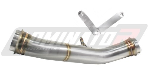 decat mid muffler DOMINATOR Mid Pipe fits to 1290 SUPER DUKE / R 2014  2016 4