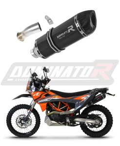 KTM 690 SMC R 2021 - 2024 Silenciador Escape HP1 NEGRO + dB killer medium