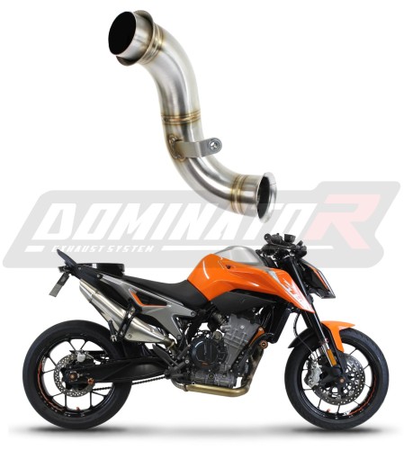 decat mid muffler DOMINATOR Mid Pipe fits to 890 DUKE / DUKE R 2020  2023 7