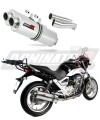 exhaust muffler DOMINATOR oval fits the motorcycle Moto Guzzi BREVA ie 750 2003   2009 5
