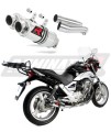 BREVA ie 750 Exhaust MOTO GUZZI Muffler Auspuff Sportauspuff Silencer Echappement Silencieux Scarico Scarichi Escape Wydech Tłumik GP 1 2003 - 2009 Dominator  x