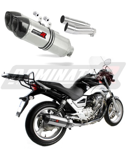 escape silenciador DOMINATOR HP1 compatible con la motocicleta Moto Guzzi BREVA ie 750 2003  2009 5