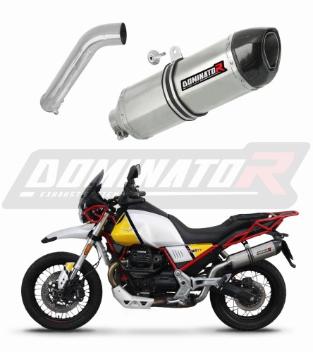 escape silenciador DOMINATOR HP1 compatible con la motocicleta Moto Guzzi V85 TT 2019  2020 6