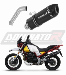 Moto Guzzi V85 TT 2019 - 2020 Silenciador Escape HP1 NEGRO + dB killer