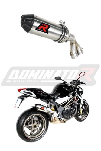 escape silenciador DOMINATOR HP3 compatible con la motocicleta MV Agusta BRUTALE 990R 2009  2013 5