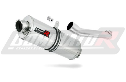 escape silenciador DOMINATOR oval compatible con la motocicleta MuZ MZ SKORPION 660 1994  2003 4