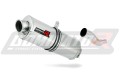 escape silenciador DOMINATOR oval compatible con la motocicleta Piaggio X9 125 2000  2009 3
