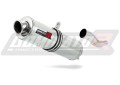 escape silenciador DOMINATOR redondo compatible con la motocicleta Piaggio X9 125 2000  2009 3