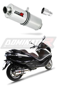 Piaggio X10 125 2012 - 2016 Silenciador Escape OV + dB killer medium