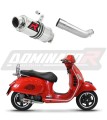exhaust muffler DOMINATOR GP1 fits the motorcycle Piaggio Vespa GTS 125 2007   2012 6