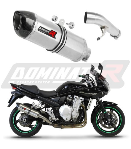 escape silenciador DOMINATOR HP1 compatible con la motocicleta Suzuki GSF 650 BANDIT N / S 2007  2016 6