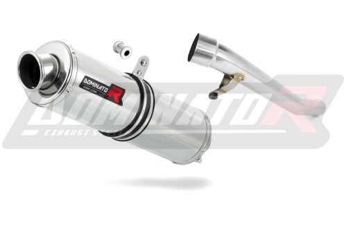 escape silenciador DOMINATOR redondo compatible con la motocicleta Suzuki GSF BANDIT 1200 1996  2000 3