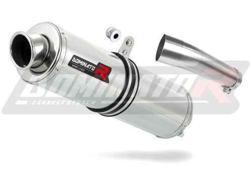escape silenciador DOMINATOR redondo compatible con la motocicleta Suzuki SV 650 N 1999  2002 3