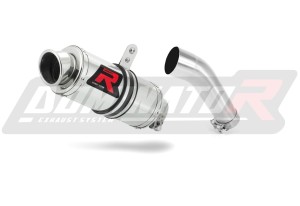 Suzuki SV 650 N 2003 - 2015 Silenciador Escape GP1 + dB killer medium