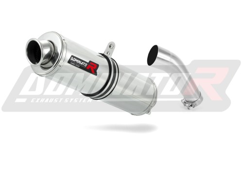 escape silenciador DOMINATOR redondo compatible con la motocicleta Suzuki SV 650 N 2003  2015 7