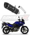 Suzuki DL 650-Strom 2004 - 2006  motorcycle Exhaust Muffler Auspuff Sportauspuff Silencer Echappement Silencieux Scarico Scarichi Escape Wydech Tłumik HP1 BLACK Dominator x