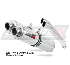 DL 1000 V-STROM Homologado Silenciador Escape REDONDO 2002 - 2012