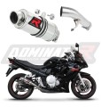 escape silenciador DOMINATOR GP1 compatible con la motocicleta Suzuki GSXF 650 2007  2016 6
