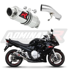Suzuki GSXF 650 2007 - 2016 Silenciador Escape GP1 + dB killer medium