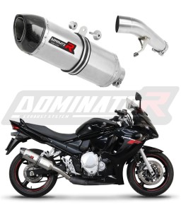 Suzuki GSXF 650 2007 - 2016 Silenciador Escape HP1 + dB killer medium