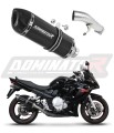 escape silenciador DOMINATOR HP1 negro compatible con la motocicleta Suzuki GSXF 650 2007  2016 6