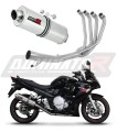 complete exhaust system with muffler DOMINATOR Full System OV fits to Suzuki GSXF 650 2007  2016 7