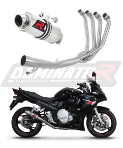 Suzuki GSXF 650 2007 - 2016 Sistema de escape Colector Silenciador GP1 + dB killer