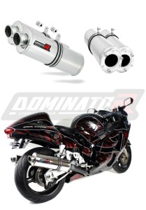 Suzuki GSXR 1300 Hayabusa 1999 - 2007 Silenciador Escape OV + dB killer medium