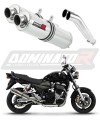 escape silenciador DOMINATOR redondo compatible con la motocicleta Suzuki GSX 1400 2001  2005 6