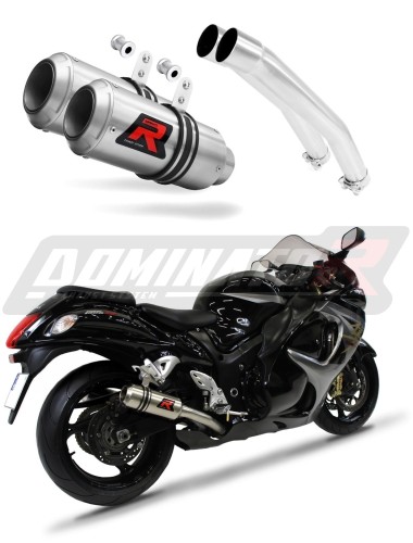 escape silenciador DOMINATOR GP compatible con la motocicleta Suzuki GSXR 1300 Hayabusa 2008  2019 6