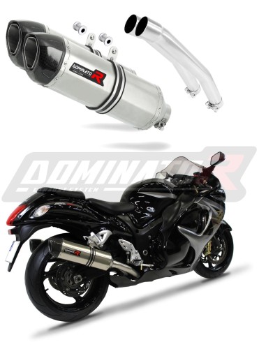 escape silenciador DOMINATOR HP1 compatible con la motocicleta Suzuki GSXR 1300 Hayabusa 2008  2019 6
