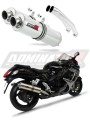 escape silenciador DOMINATOR redondo compatible con la motocicleta Suzuki GSXR 1300 Hayabusa 2008  2019 6