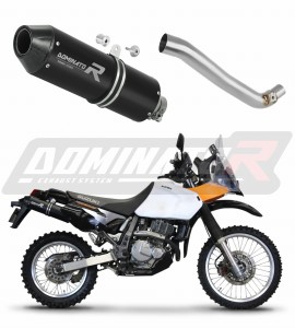 Suzuki DR 650 SE / S 1996 - 2024 Silenciador Escape MX2 NEGRO + dB killer medium