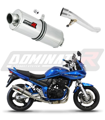 exhaust muffler DOMINATOR OV fits to Suzuki GSF 650 BANDIT N / S 2005  2006 6