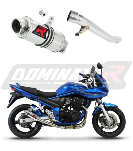 escape silenciador DOMINATOR GP1 compatible con la motocicleta Suzuki GSF 650 BANDIT N / S 2005  2006 6