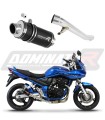 exhaust muffler DOMINATOR GP1 BLACK fits to Suzuki GSF 650 BANDIT N / S 2005  2006 6
