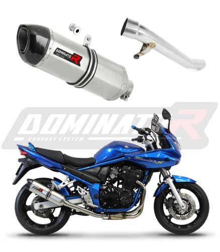GSF 650S BANDIT EXHAUST Suzuki Muffler Auspuff Sportauspuff Silencer Echappement Silencieux Scarico Scarichi Escape Wydech Tłumik Carbon Tip HP1 2005 - 2006 Dominator x