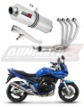 sistema de escape completo con silenciador DOMINATOR Full System oval compatible con la motocicleta Suzuki GSF 650 BANDIT N / S 2005  2006 6