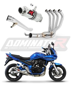 Suzuki GSF 650 BANDIT N / S 2005 - 2006 Sistema de escape Colector Silenciador GP1 + dB killer medium